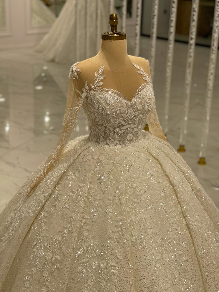 Fransız tasarım Gelinlik